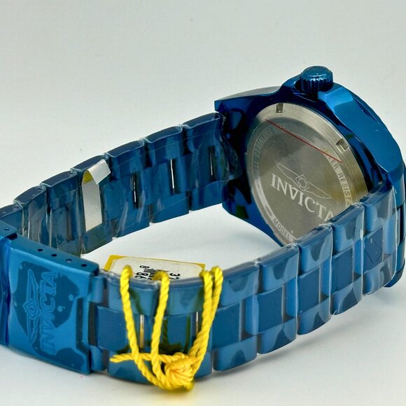 Invicta 37409 Pro Diver 44mm Turquoise Blue Quartz Stainless Steel Watch NEW - Picture 8 of 9